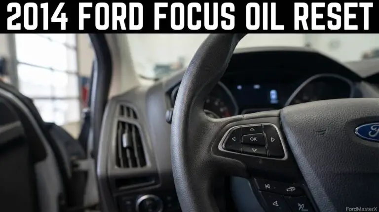 2014 Ford Focus Oil Reset: Exact Steps by Trim 1 2014 ford focus oil reset reference chart from FordMasterX