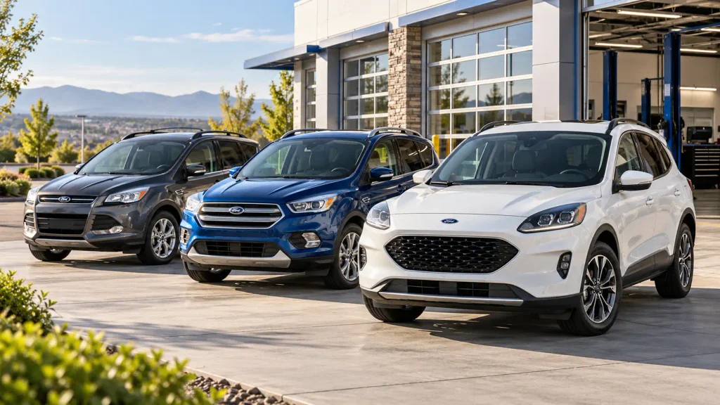 Ford Escape Years To Avoid: 2026 Worst Models Years & Common Problems 2 Ford Escape years to avoid guide showing three SUV generations